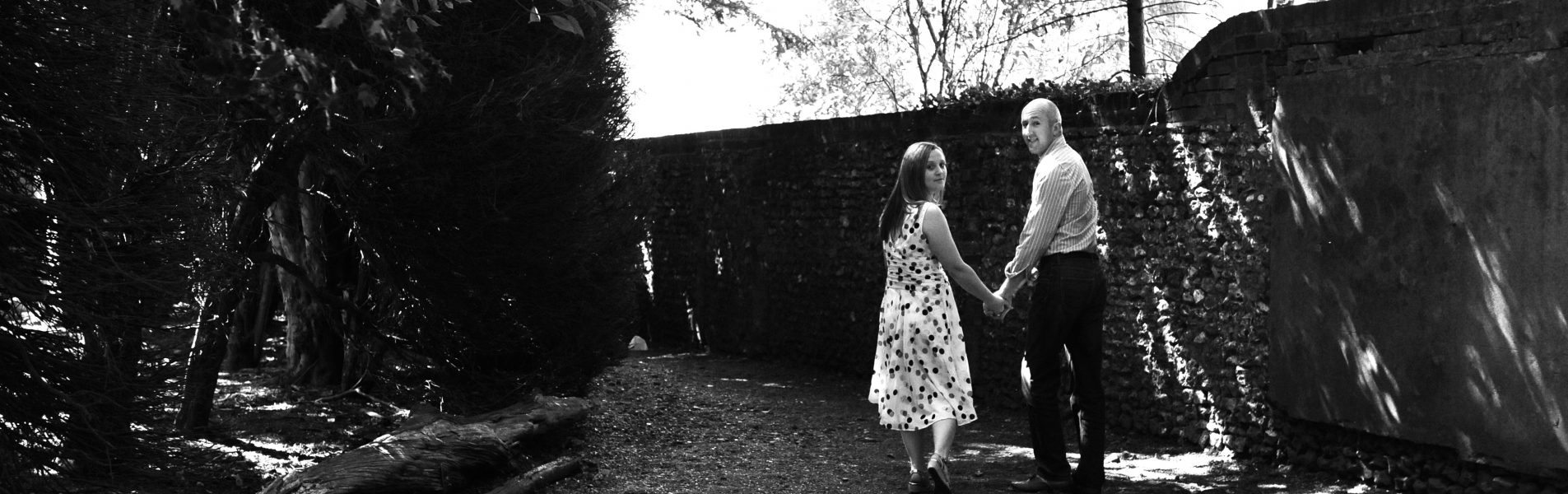 Helen and Jamie's - Pre wedding photography Missenden Abbey