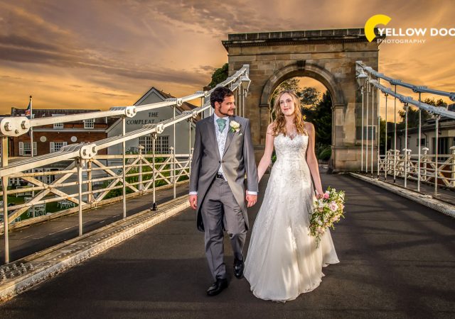 Laura & Christians wedding at the Compleat Angler in Marlow
